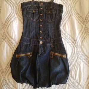 Jeans balloon dress